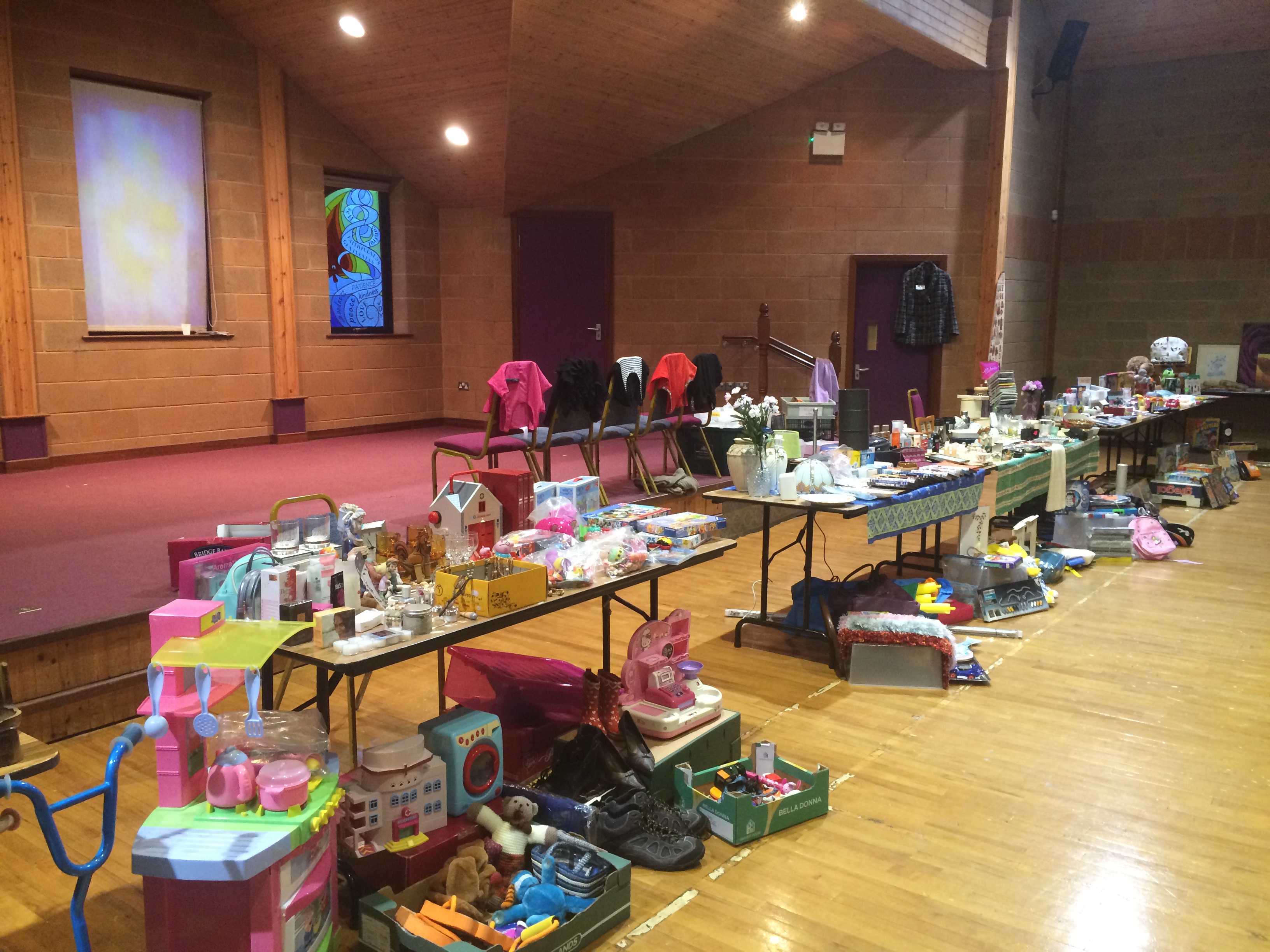 Car Boot Sale Trinity Methodist Church Lisburn