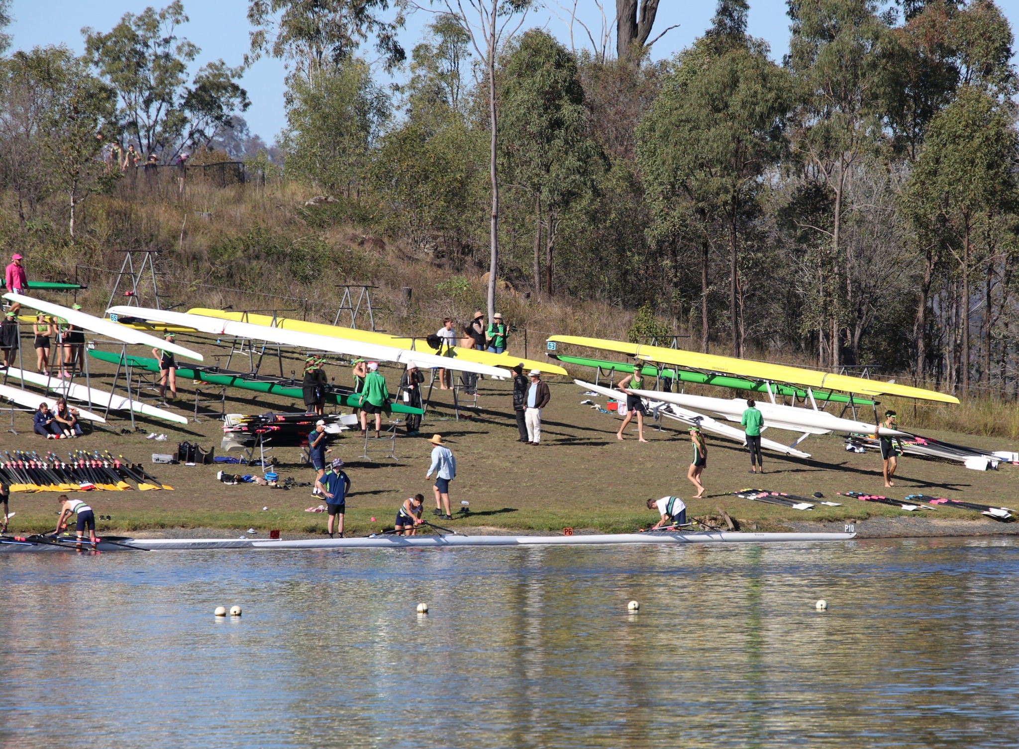 2023 South Queensland SchoolAge Rowing Conference Trophy Regatta Trinity Rowing Supporters