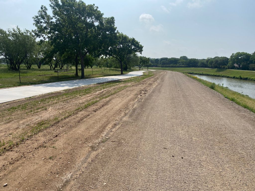 Trail Improvements Along the Clear Fork Trinity Trails