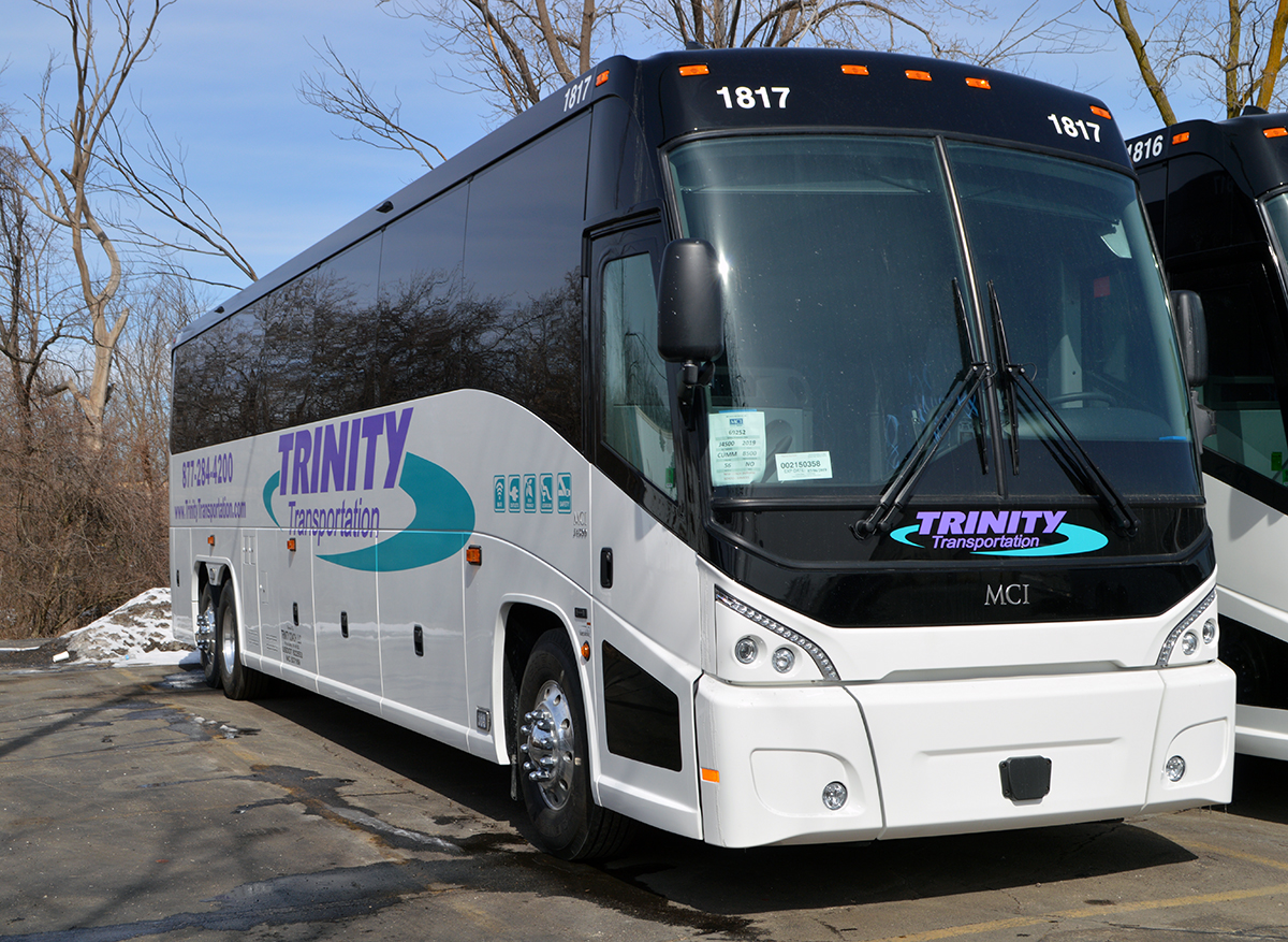 New Year, New Motor Coaches Trinity Transportation
