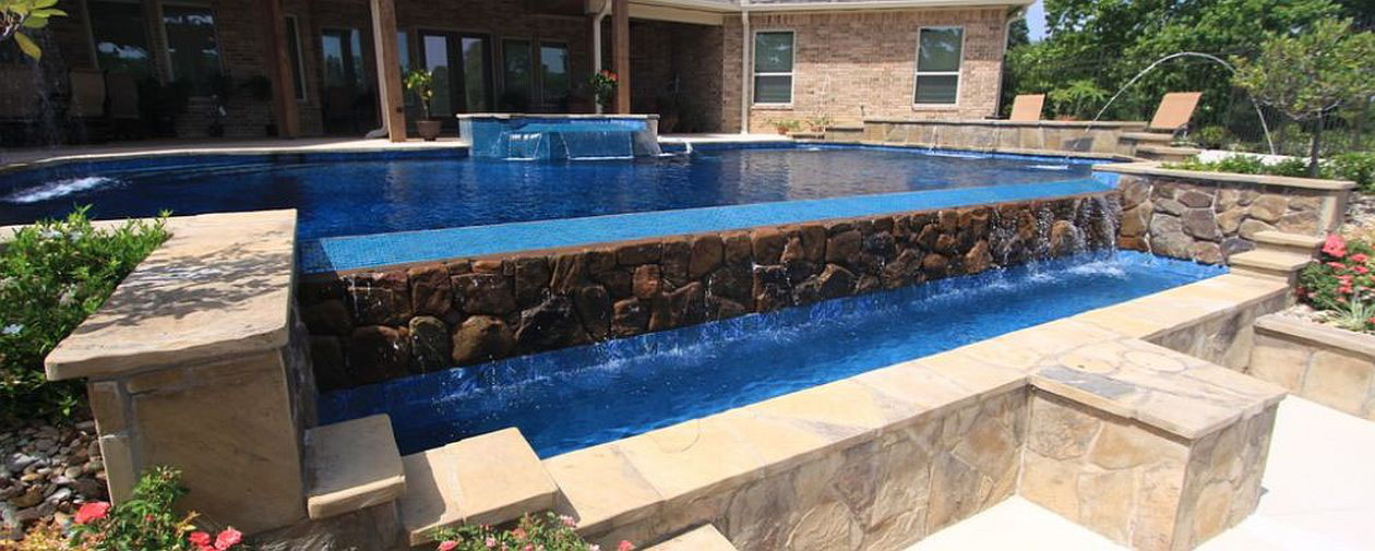 Inground Pools Custom Pool Builder Tyler Texas Gunite Pool