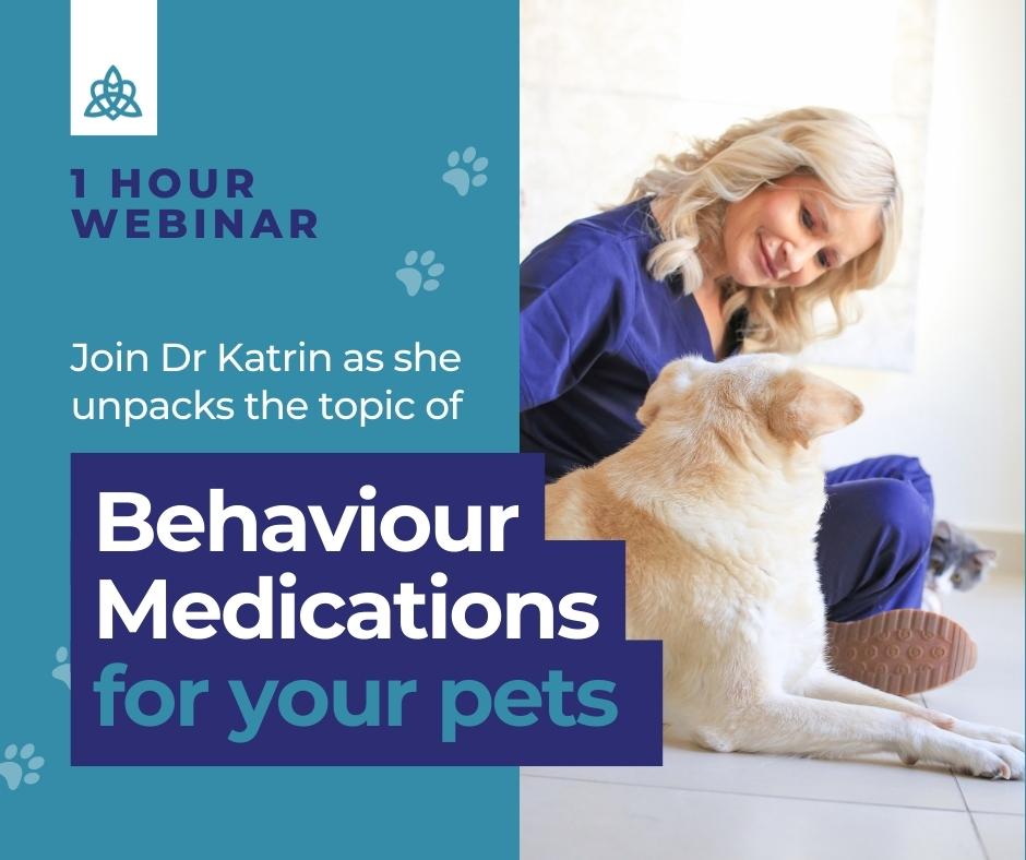 Behaviour Medications Who, When and How? Trinity Veterinary Behaviour