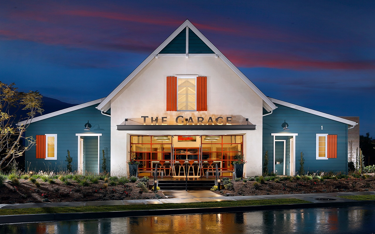 The Garage at Esencia • by Rancho Mission Viejo • TRIO