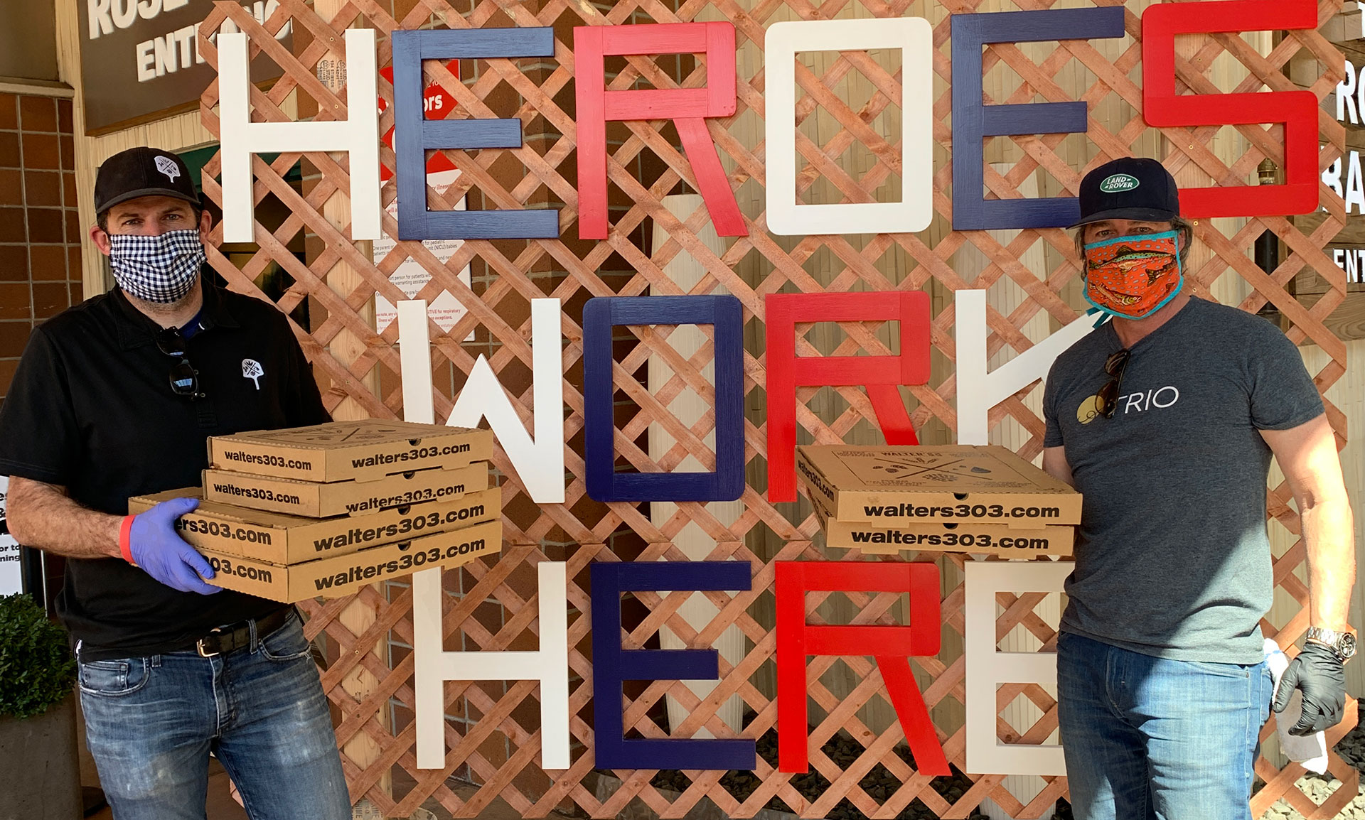 TRIO Feeds Frontline Workers at Rose Medical Center