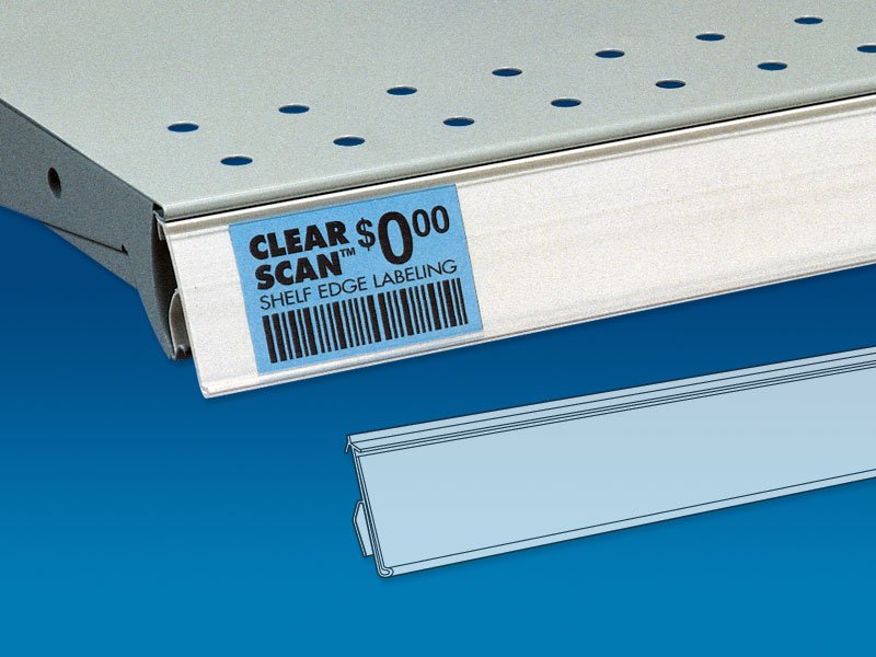 Clear Scan for Cooler Shelving Trion Merchandising Solutions