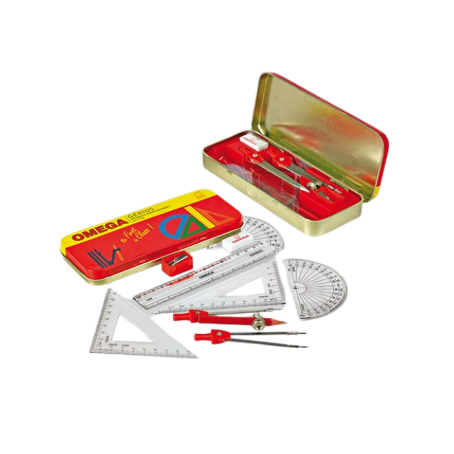 Buy Geometry Compass Box OMEGA Genius Plus Online in Qatar at