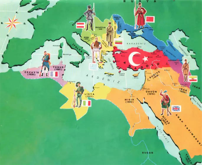 Map of Ottoman Empire at Its Peak(Height) Trip Turkey