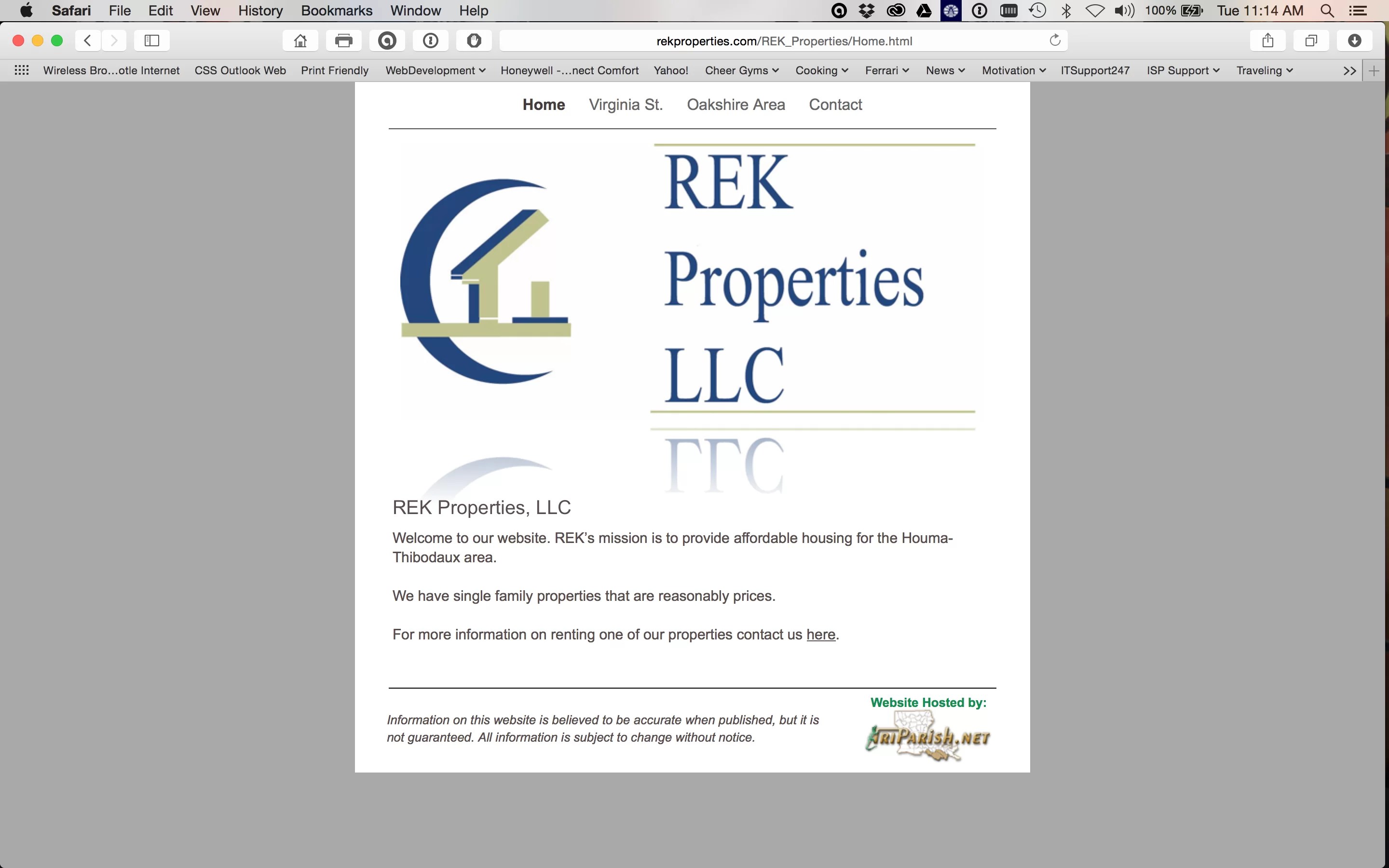 REK Properties TriParish