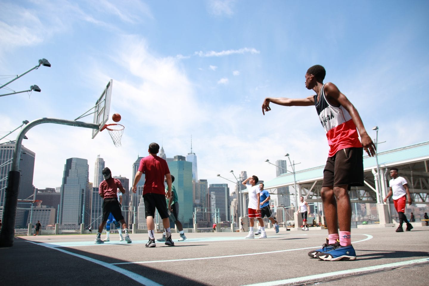 PhotoStory Le Streetball à New York, c'est quoi ? Trip Double