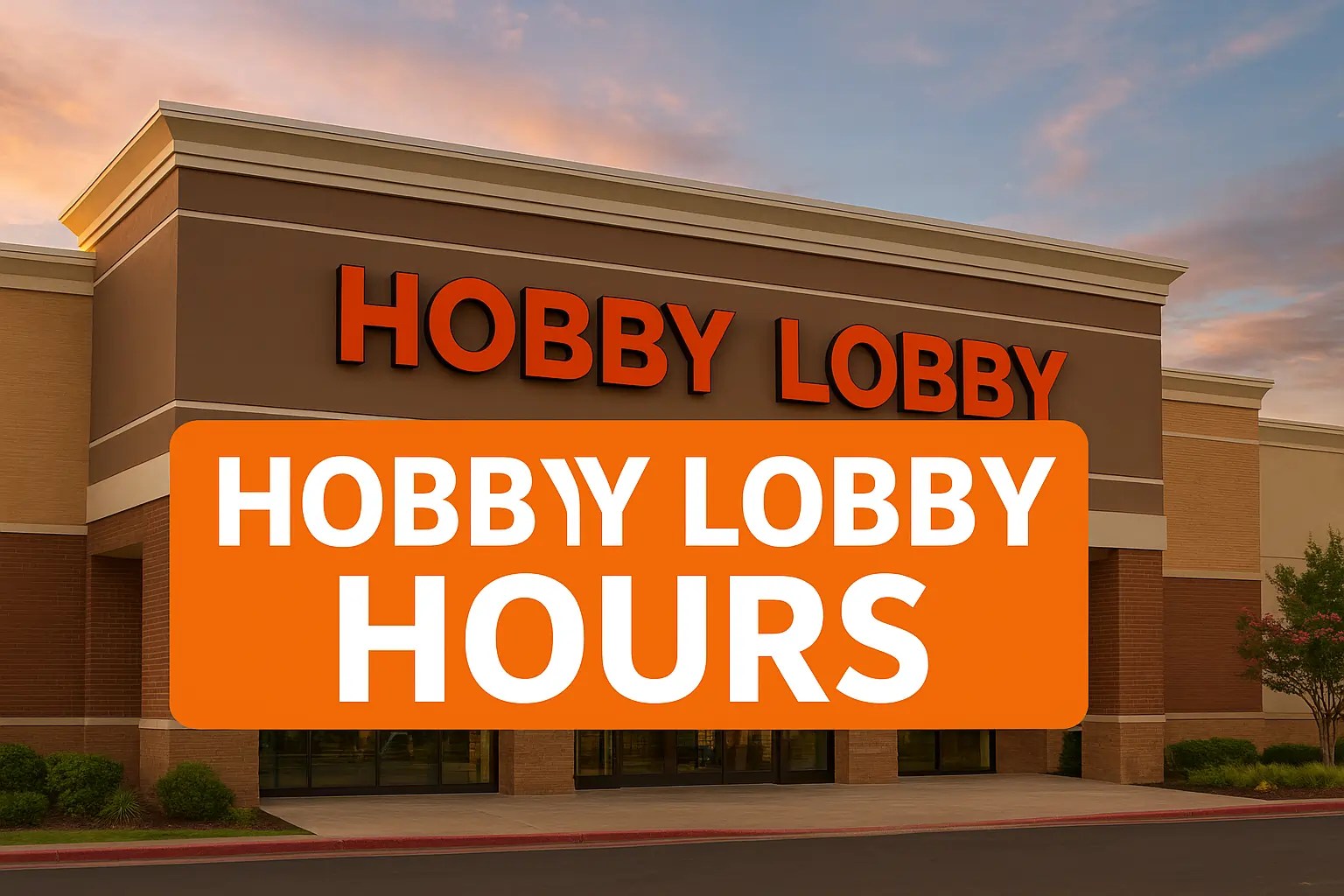Official Hobby Lobby Hours Guide Opening & Closing Times In 2025