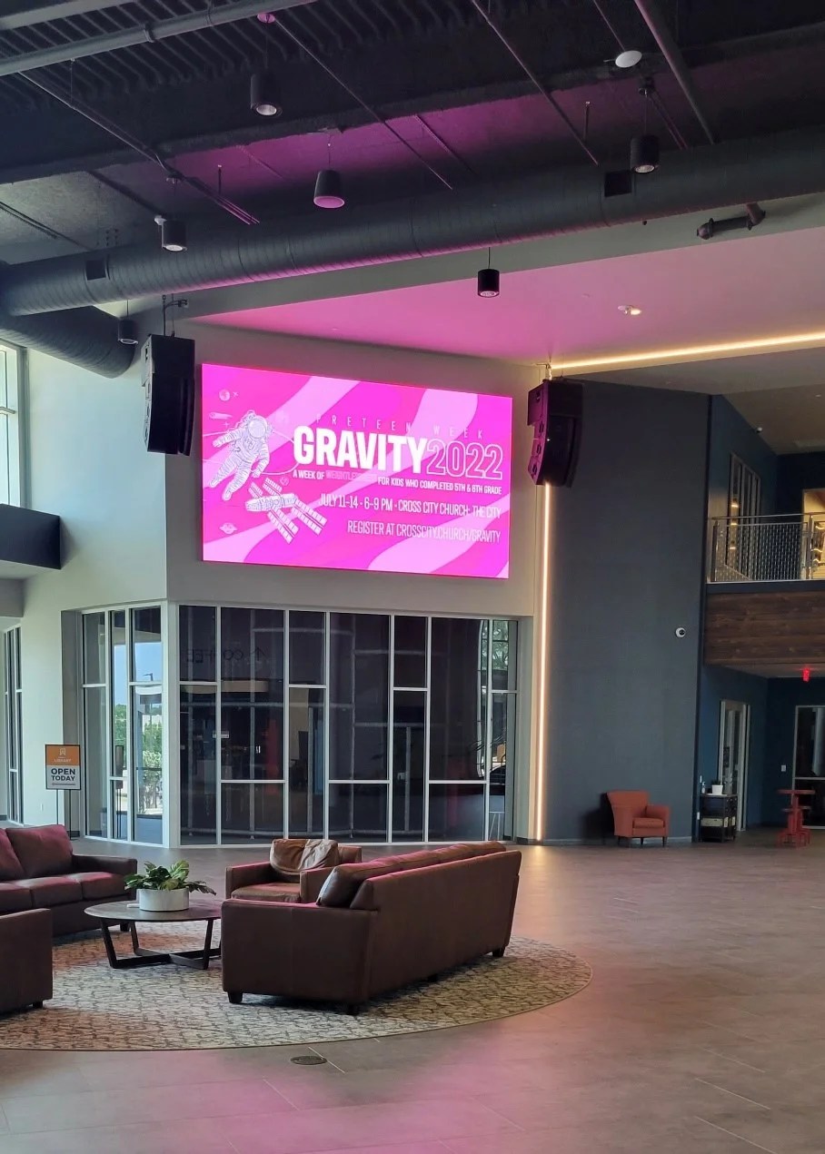 Cross City Church TriPhase Interiors