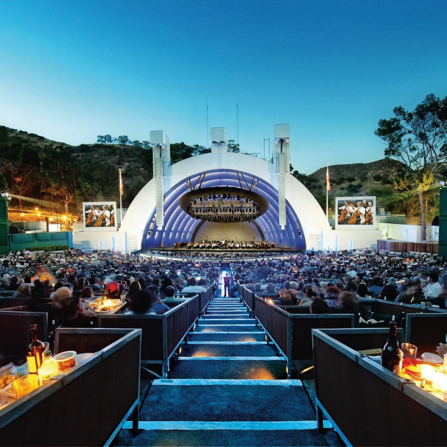 Hollywood Bowl Los Angeles TripHock