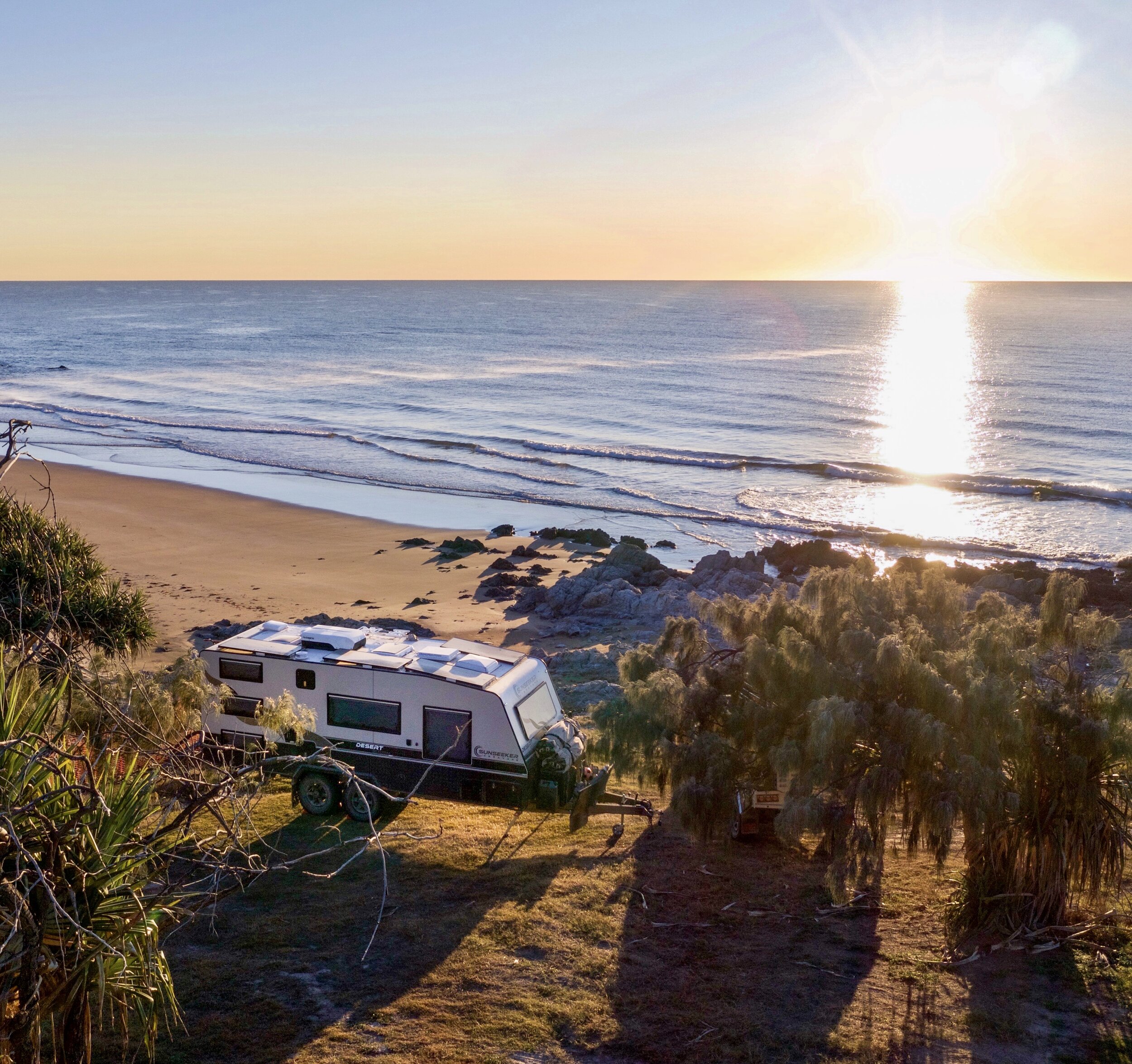 Curtis Island Trip In A Van