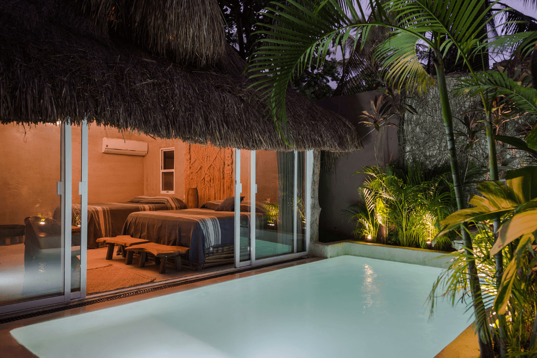 Jungle Villa Tulum Rental TripIn Travel Luxury Rentals Tulum