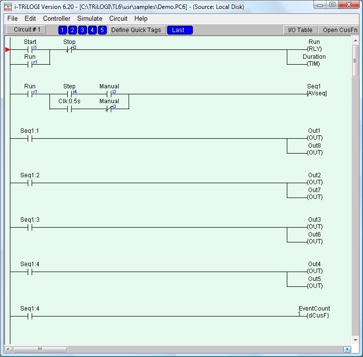 ladder program Tutorial