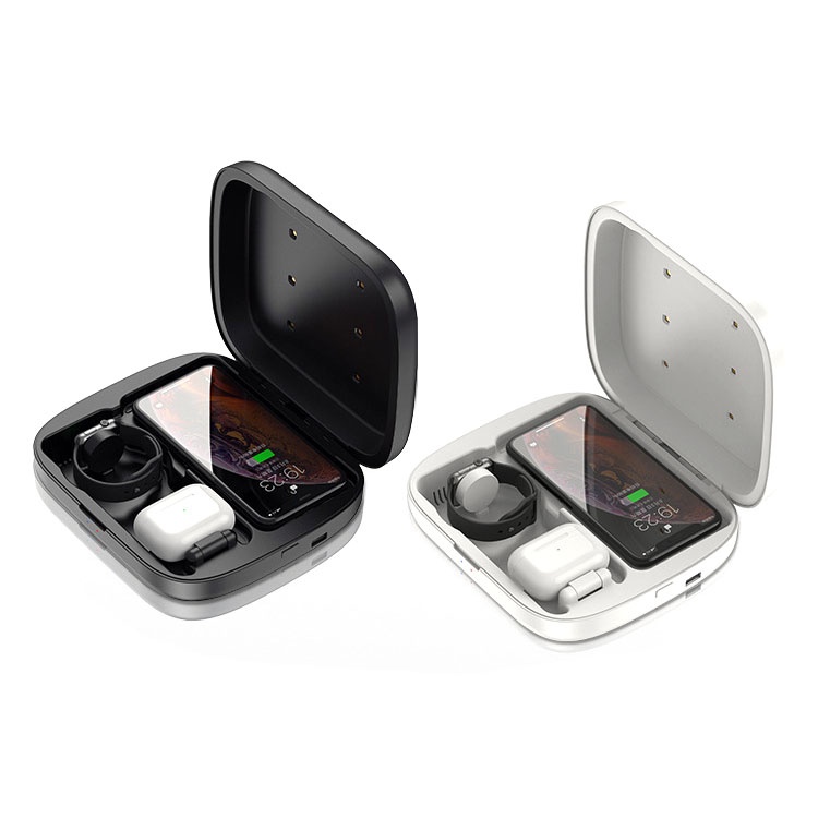 4 in 1 Wireless Charging Sterilizing Box