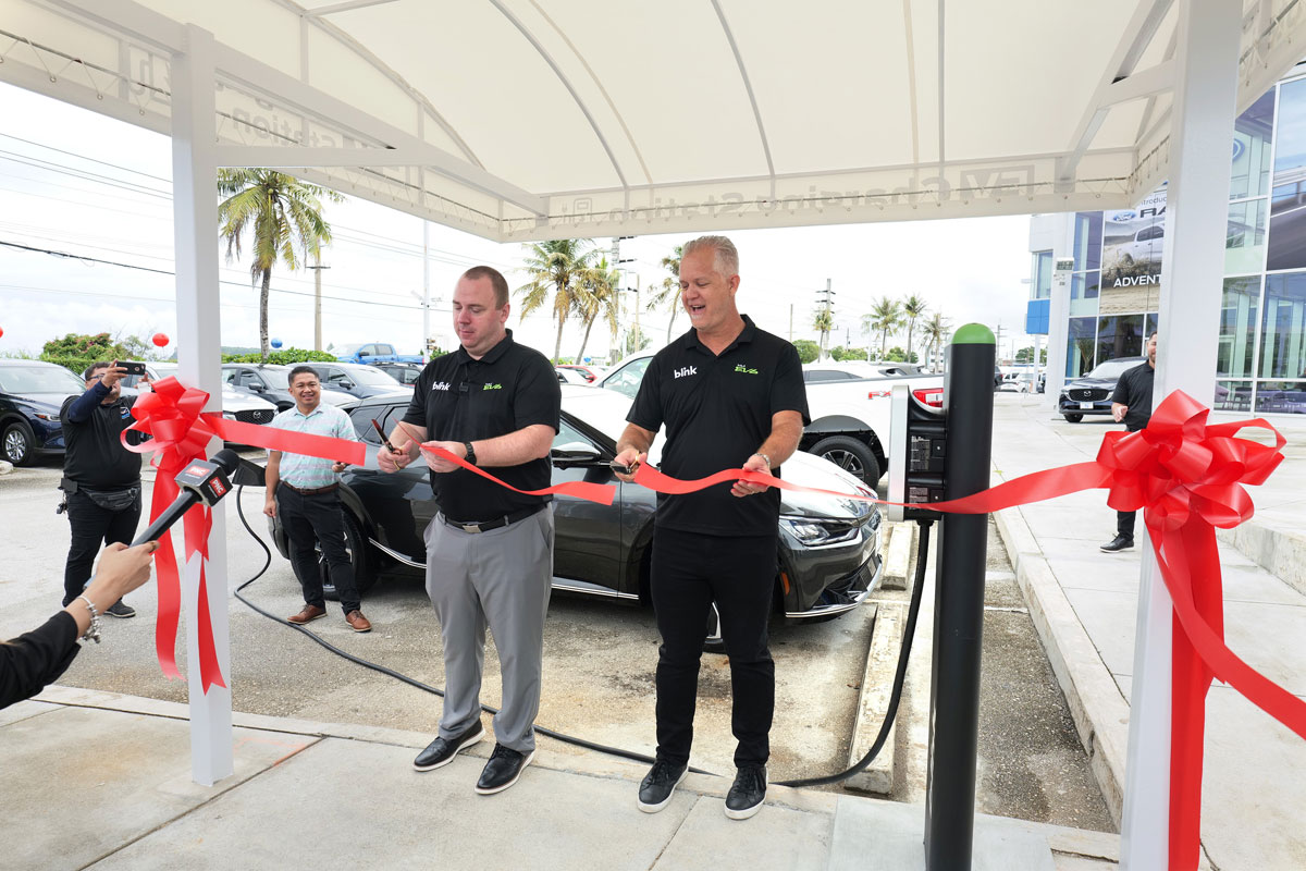 TRIPLE J UNVEILS 2022 KIA EV6 ELECTRIC VEHICLE AND GUAM’S FIRST BLINK