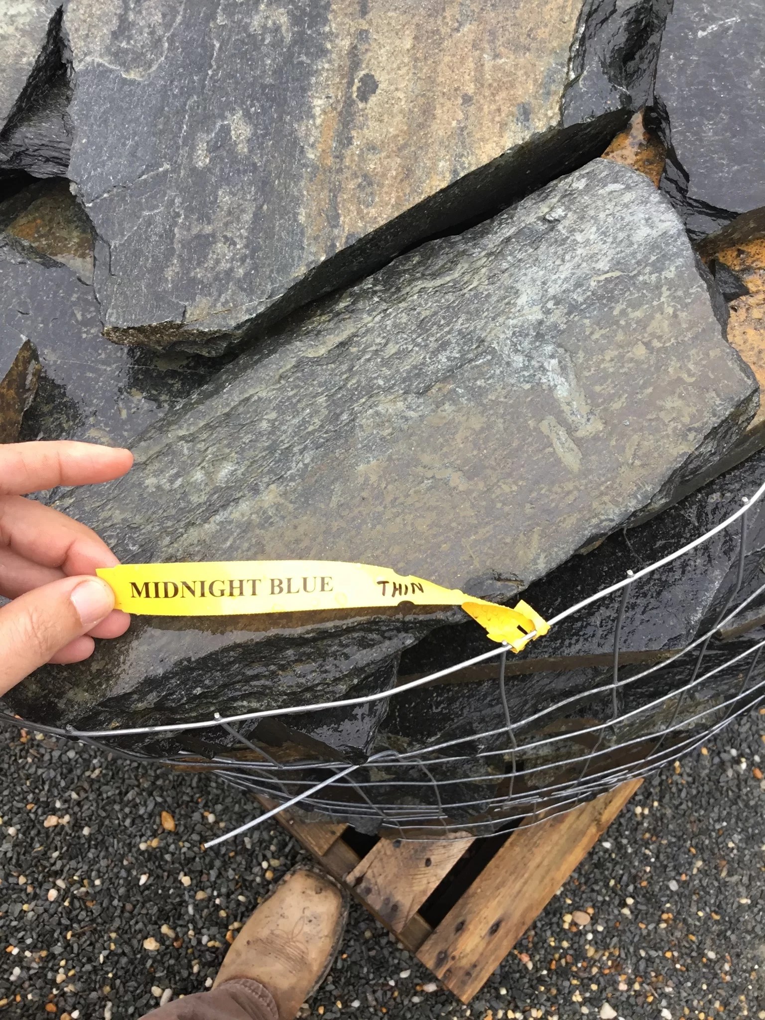 Flagstone Midnight Blue Clayton, Garner, Raleigh NC Triple R