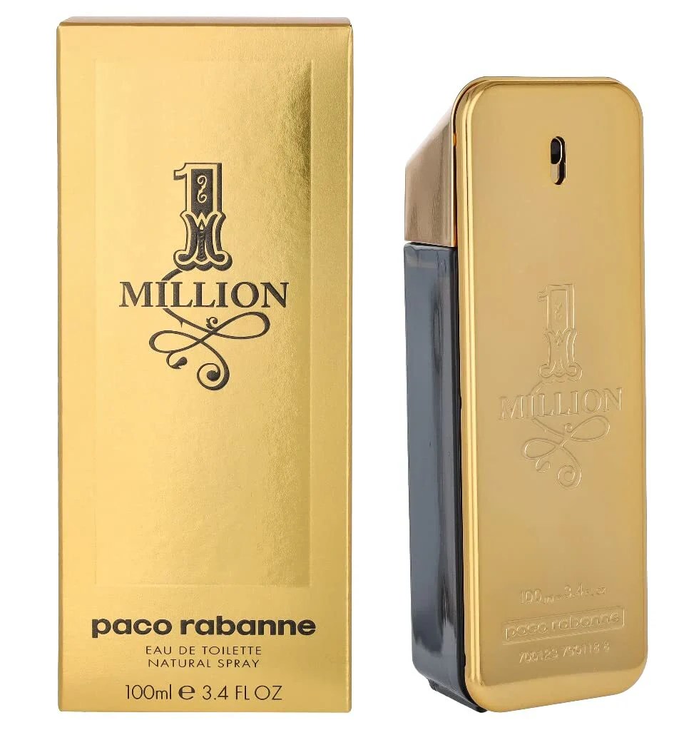 1 MILLION Eau De Toilette By Paco Rabanne 100ml 3.4 FL OZ Triple Traders