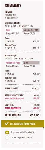 Iz Splita U Veneciju Volotea Karta U Jednom Smjeru Vec Od 14 62