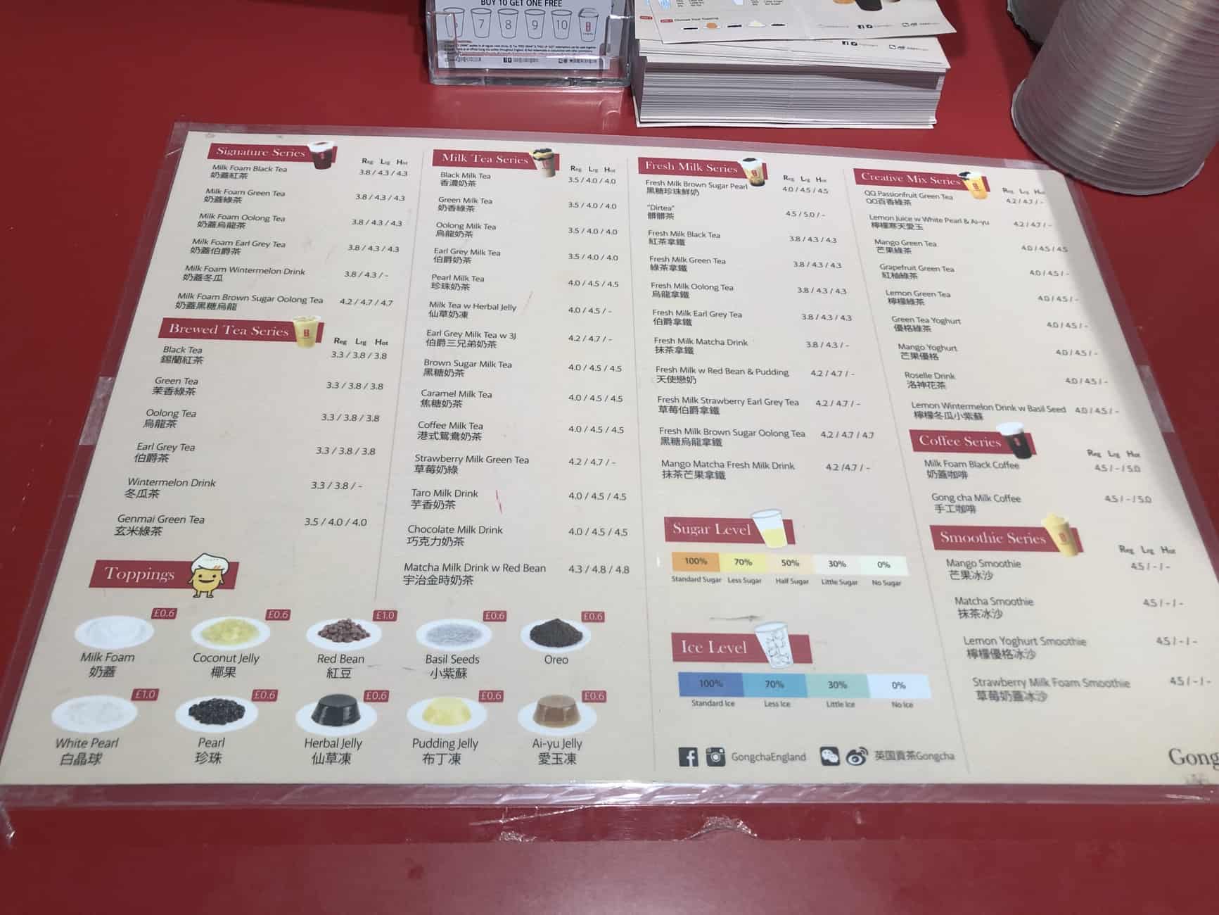 Is Gong Cha The Best Bubble Tea in Manchester? Let's Find Out