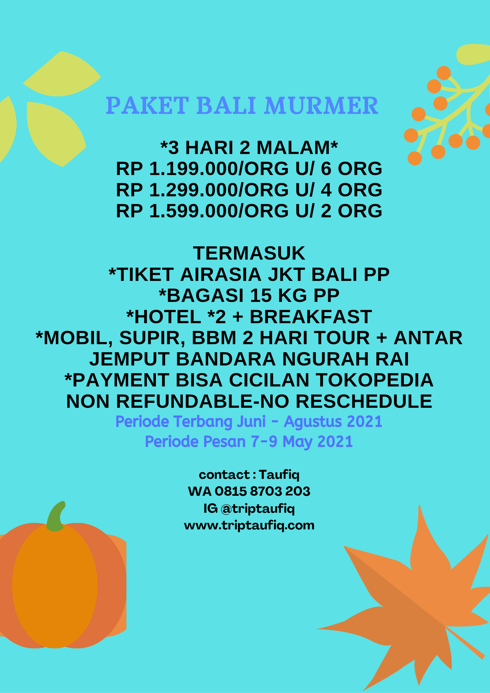 Promo Trip & Tiket Murah Personal Travel Advisor