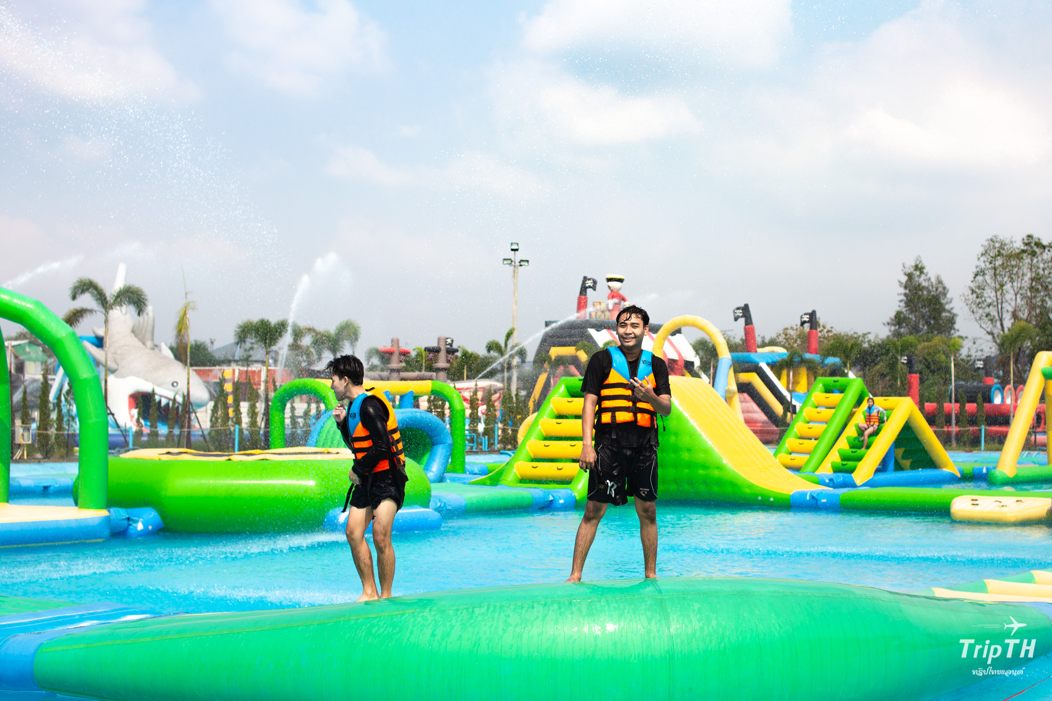 สวนน้ำวิคเทอร์ Victor Port Outlaws Adventure Water Park TripTH ทริป