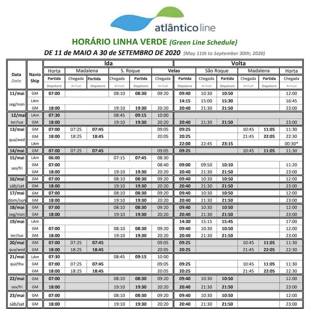 Inter Island Azores Ferry Ferries in the Azores Atlanticoline