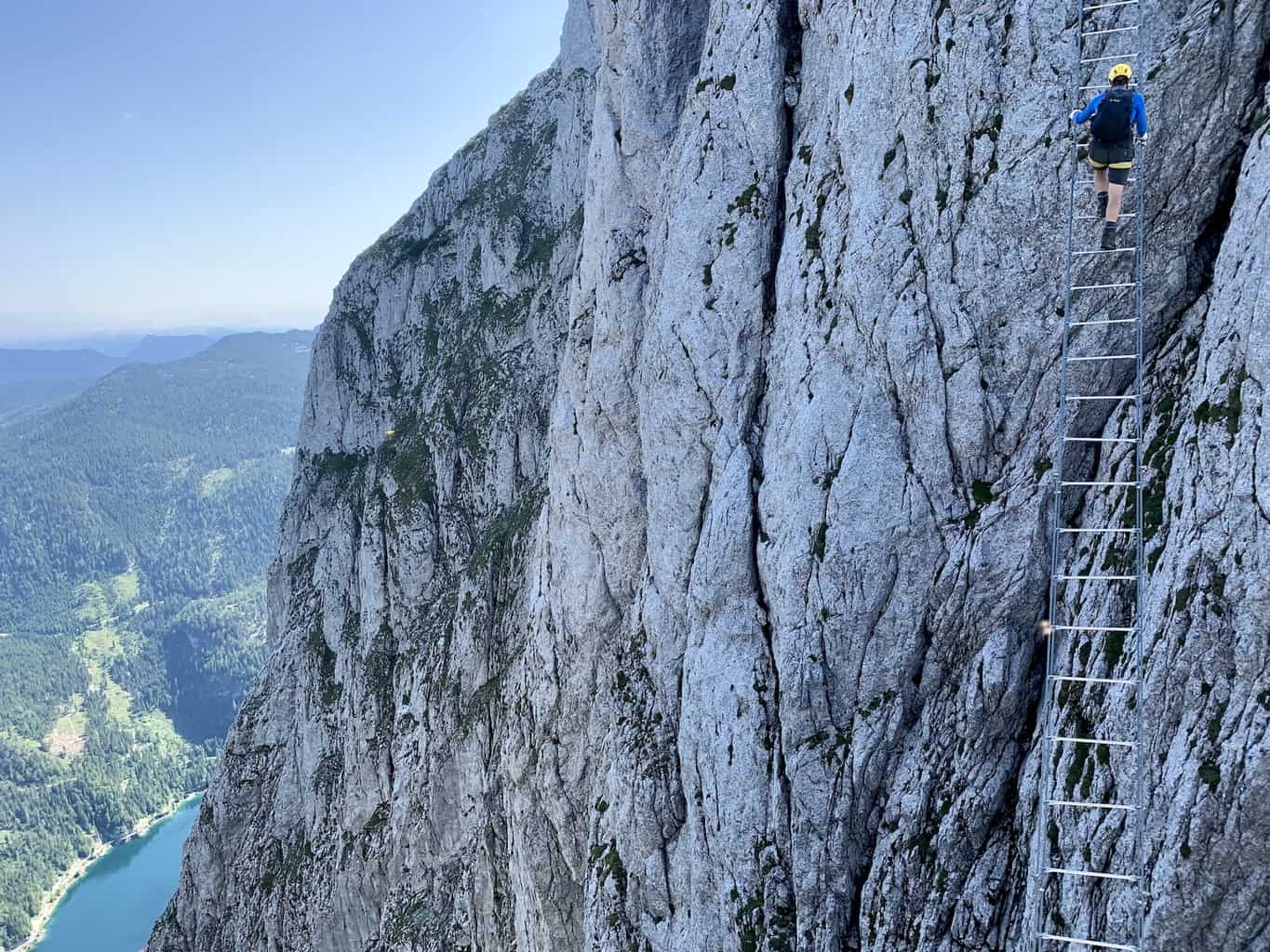 A Detailed Via Ferrata Beginner's Guide Overview, Equipment & Difficulty