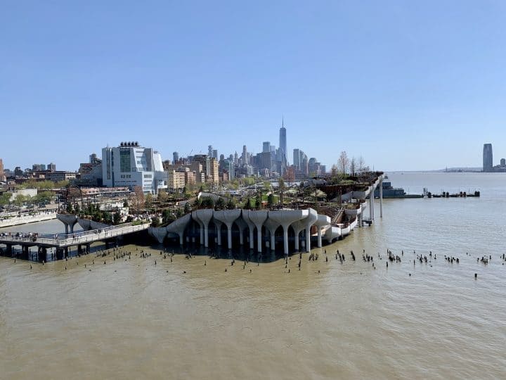The Scenic Pier 57 Rooftop Park at Hudson River Park in NYC TripTins