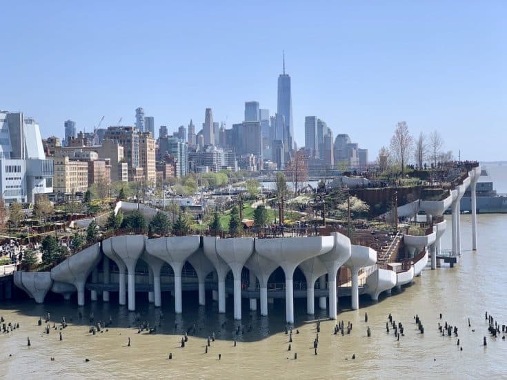The Scenic Pier 57 Rooftop Park at Hudson River Park in NYC TripTins