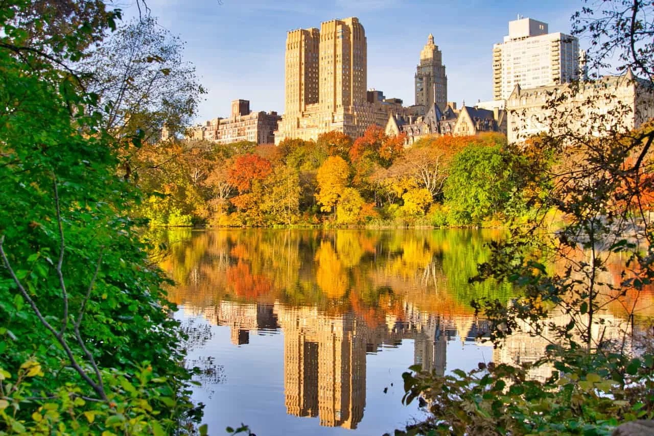 Central Park Fall Foliage Dates 2023 Central Park Fall Foliage Guide | Best Locations & Foliage Map | Triptins