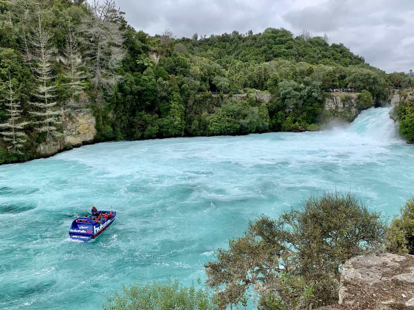 The Huka Falls Walk & Huka Falls Lookout of Taupo, NZ TripTins