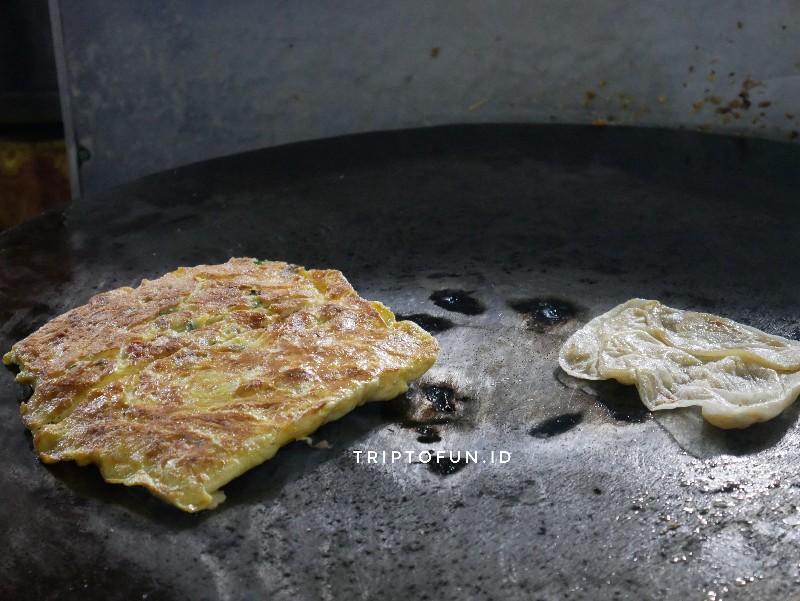 Martabak Aceh, Canai yang Diselimuti Telur Dadar Triptofun