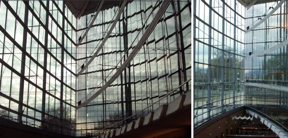 Grand Entry Wall, Salt Lake City Library TriPyramid Structures