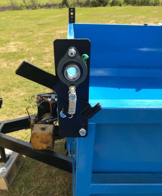 Dump Trailer Tarp Kit Manual Pull Style Tarp System Trison Tarps USA