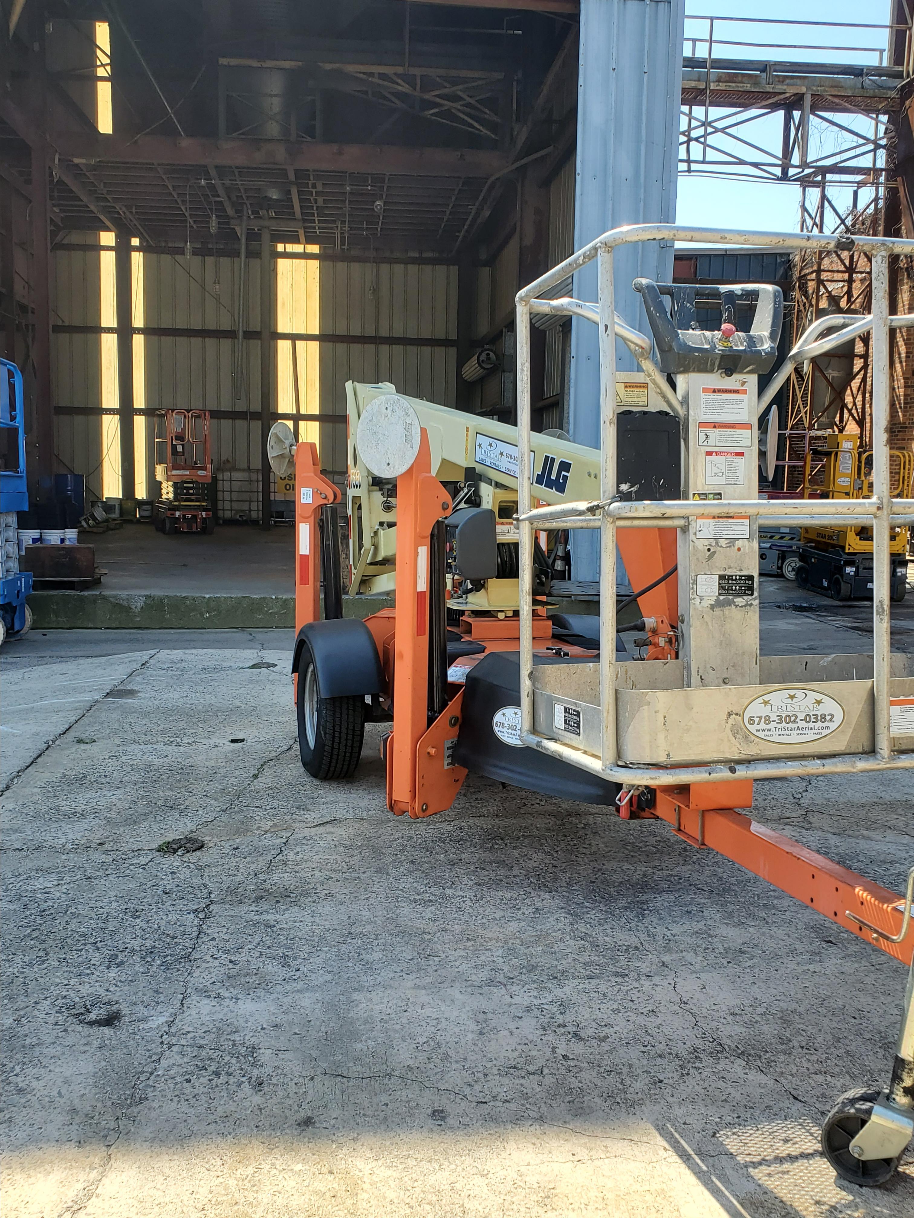 2015 JLG T350 Trailer Mounted Towable Boom Lift TriStar Aerial Your