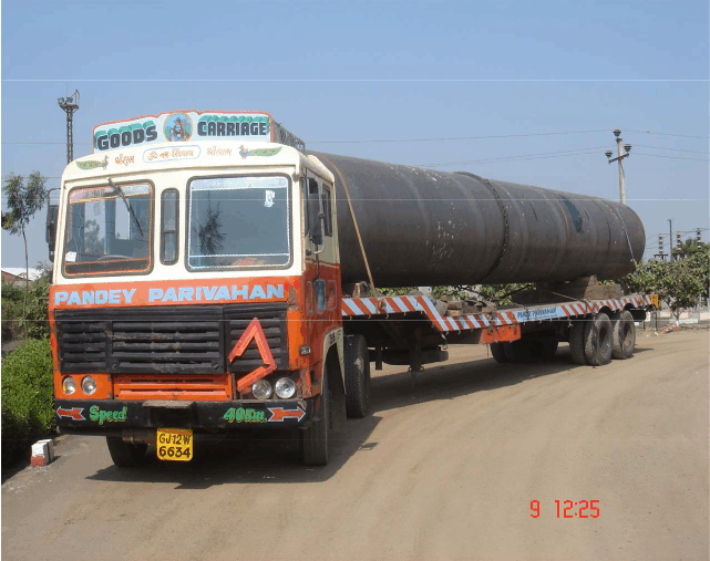 Projects MUNDRA, GUJARAT TO OMAN STEEL PIPES Tristar Lines Pvt. Ltd