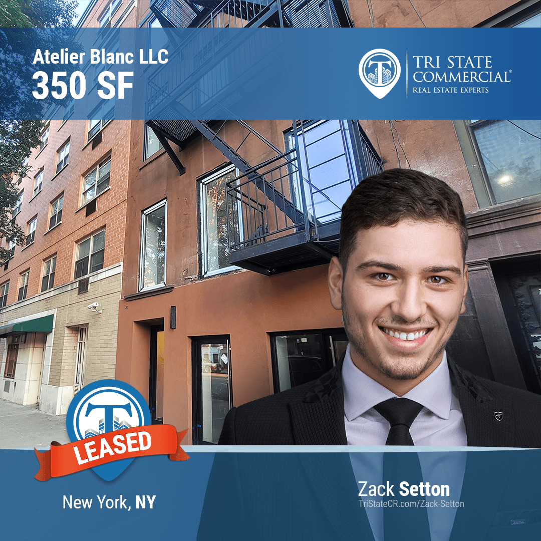 350 SF 324 E 116th St Atelier Blanc LLC • Tri State Commercial