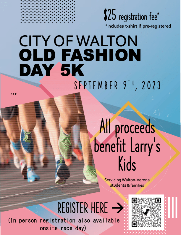 City of Walton Old Fashioned Day 5K TriState Running Company
