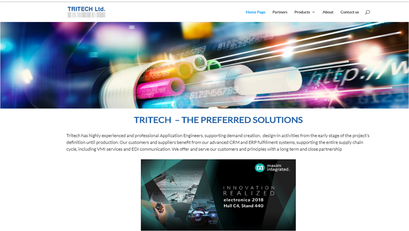 Tritech the leading Israeli distributor supporting HI-TECH products