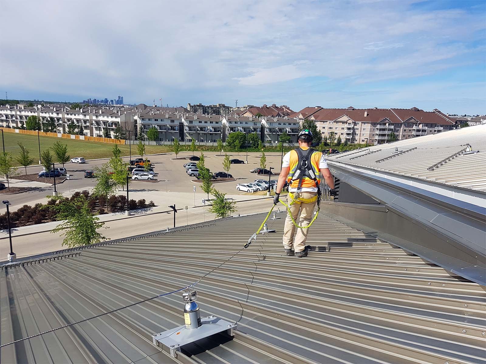 Warning Line Systems OSHA Compliant Tritech Fall Protection(03)