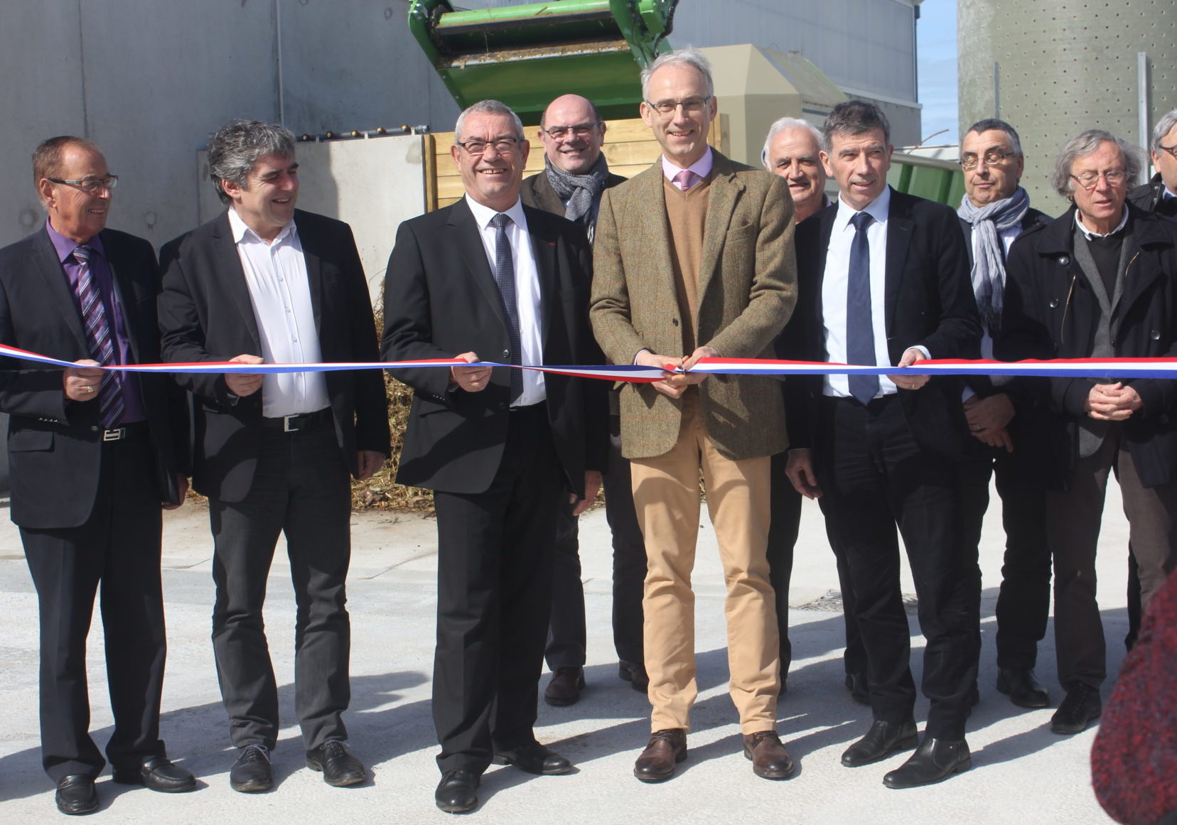 Inauguration rime avec satisfaction Trivalis