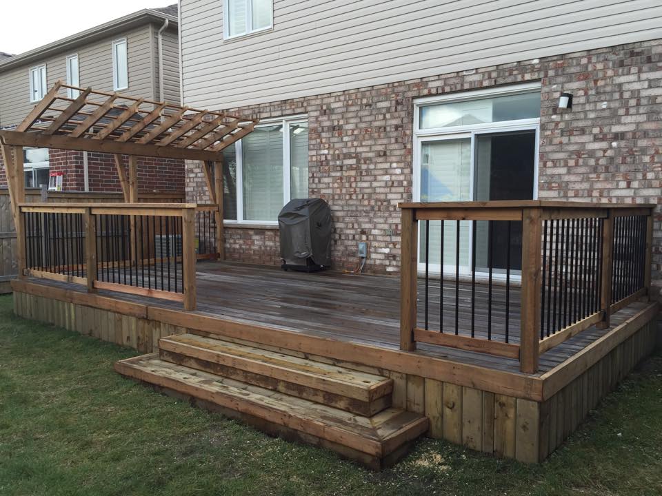 Railings Wood InFill Fence Systems TriWest Fence and Gate is truly
