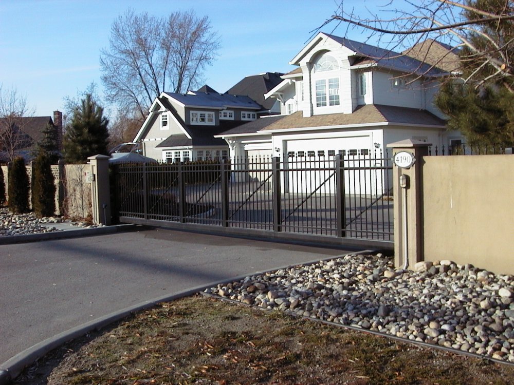 Kelowna fecing cantilever gates at TriWest Fence and Gate is truly