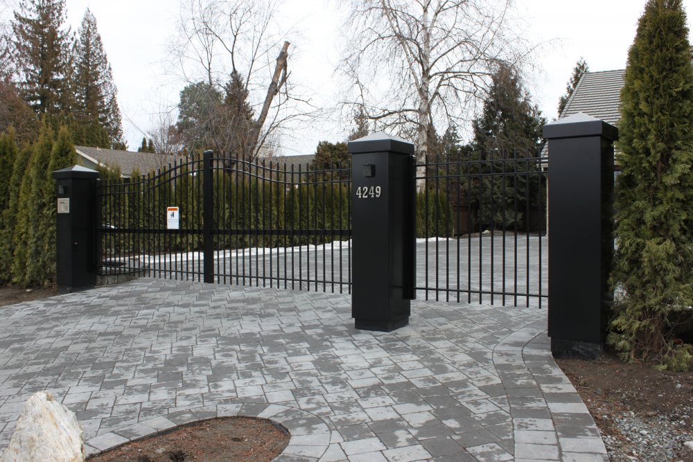 Ornamental fencing Pillars in Kelowna TriWest Fence and Gate is truly