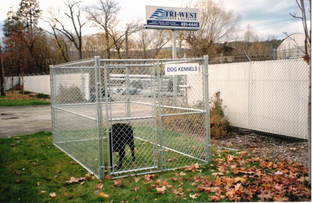 TriWest Fence and Gate Dog Kennels is truly your one stop fence and
