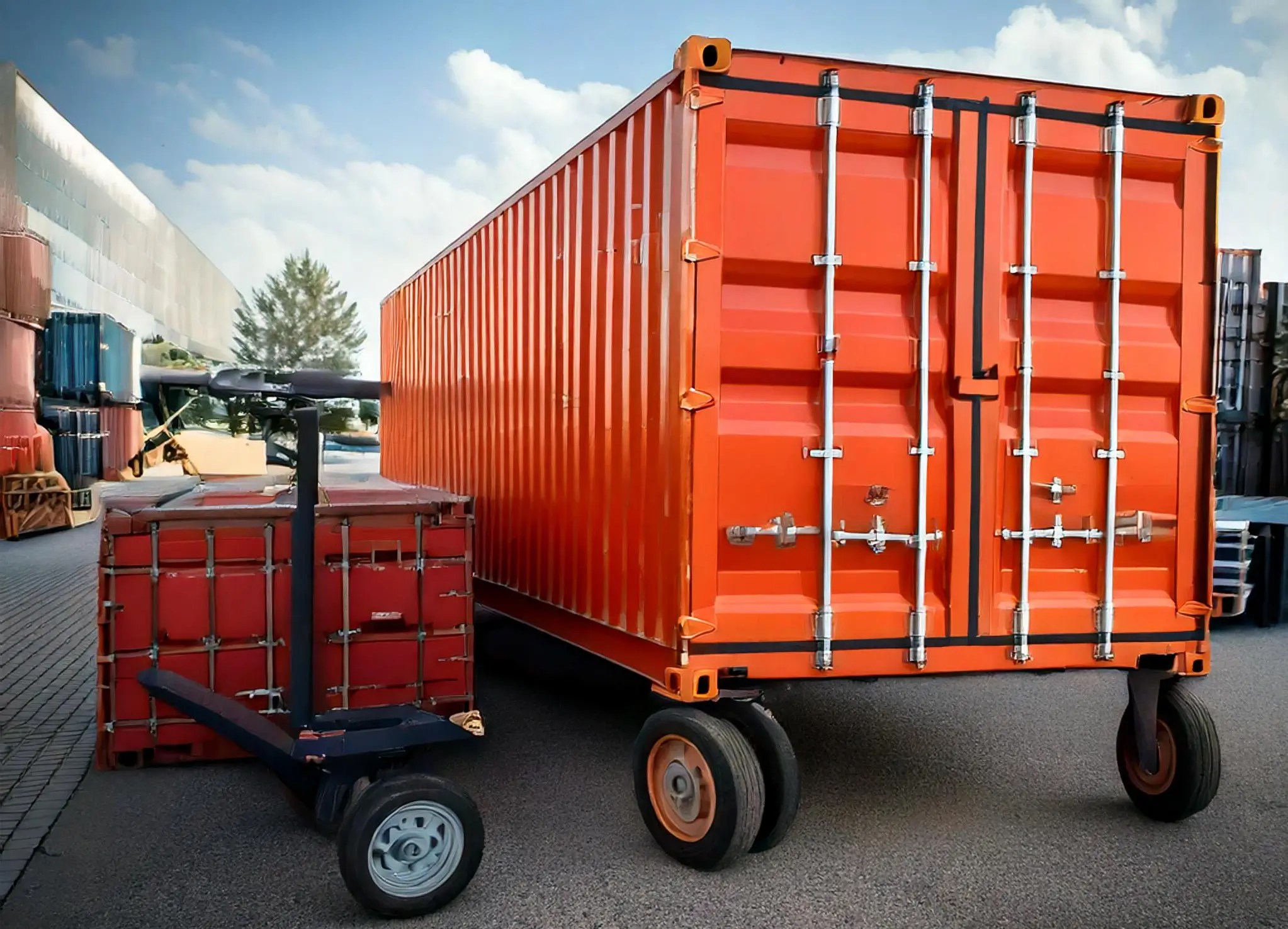 Boost Efficiency in Freight Transport with Shipping Container Dollies