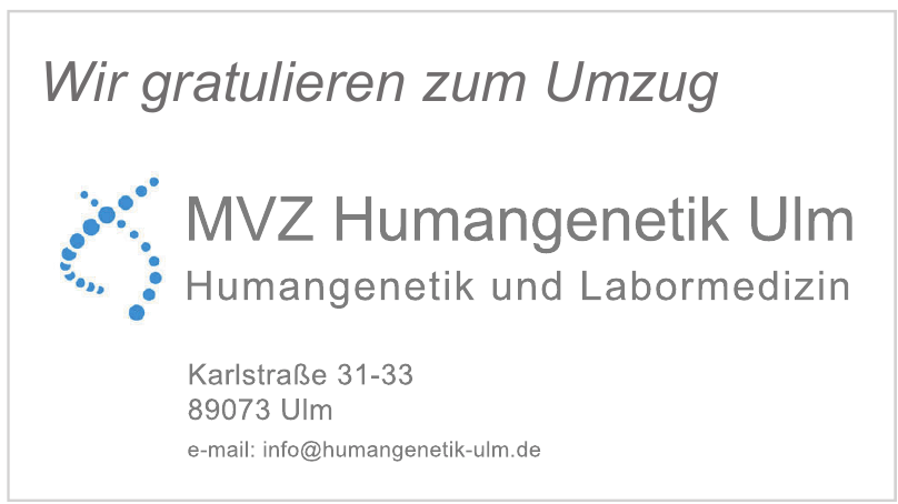 Umzug Ulmer Praxis von Dr. Bora Akyürek in die Wengengasse 25