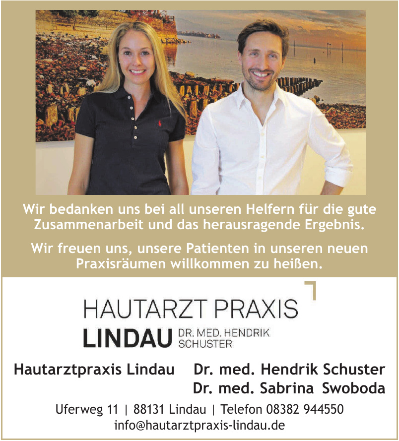 Dr. Schuster neue Praxis Lindau Schwäbische Zeitung